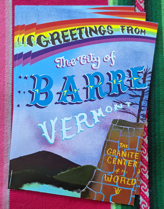 Greetings from the City of Barre Vermont